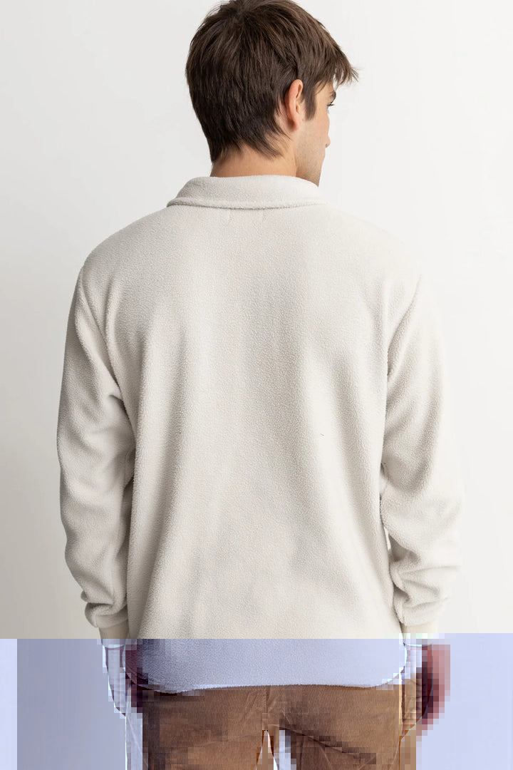 Oskar Quarter Zip  - Natural