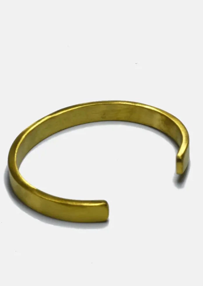 Wide Brass Cuff