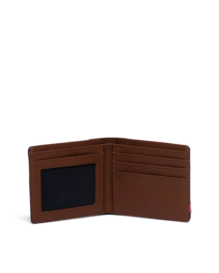 Hank Wallet - Navy/ Tan