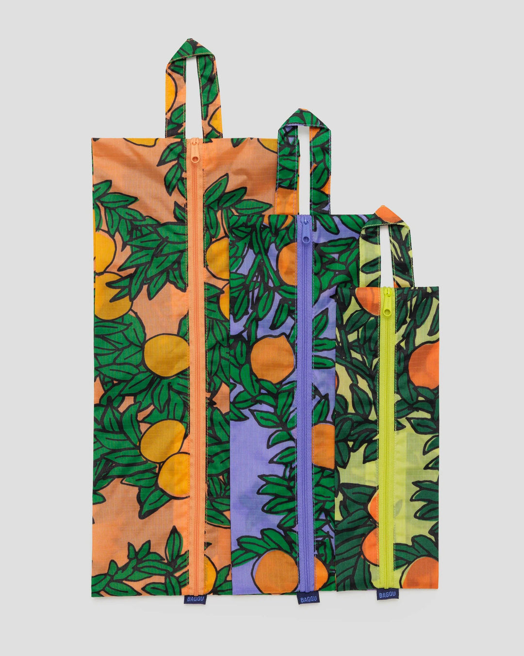 3D Zip Set - Orange Trees