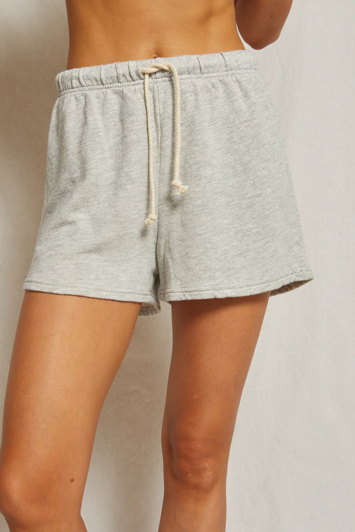 Layla Sweat Shorts - Heather Grey