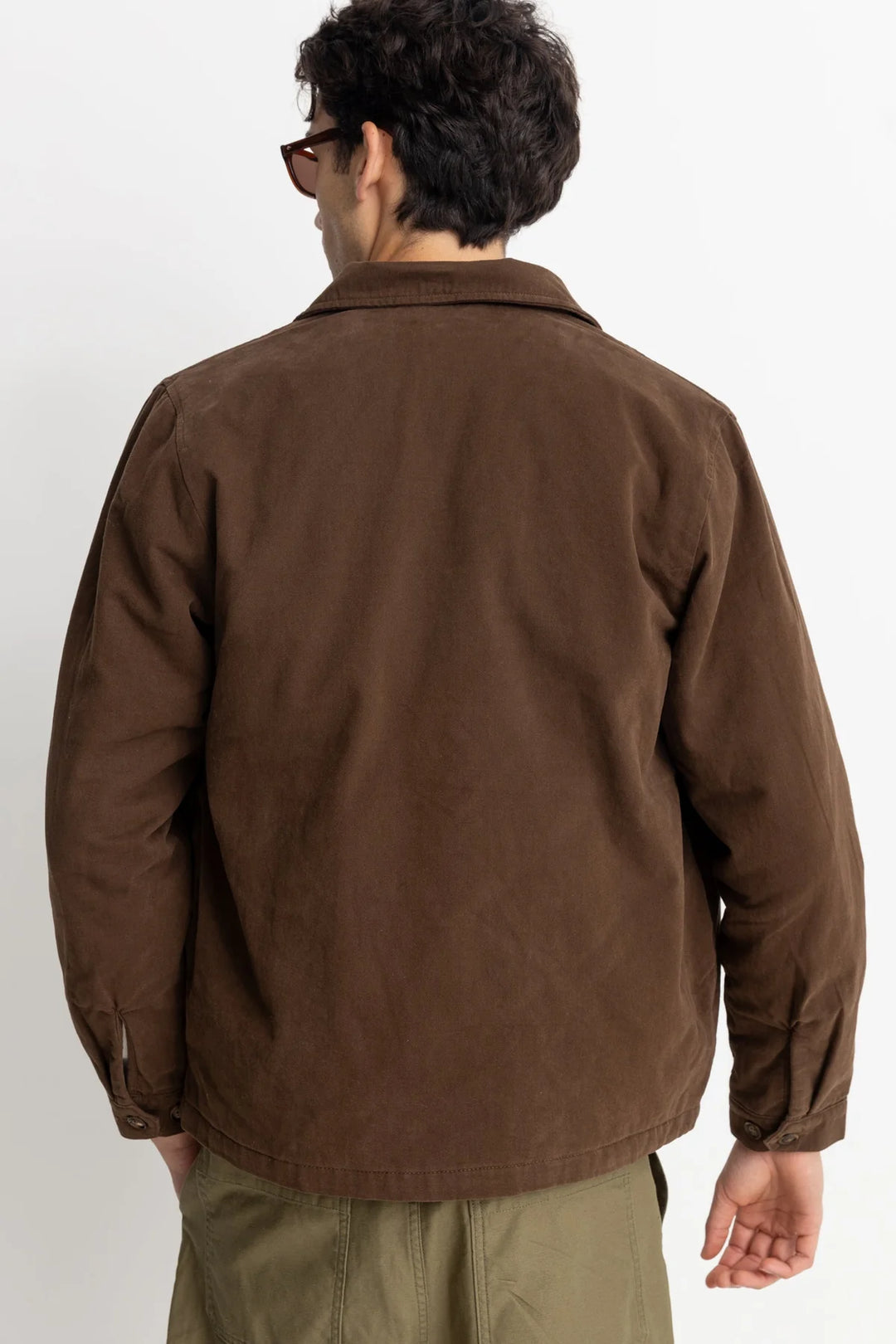 Chocolate Insulated Overshirt