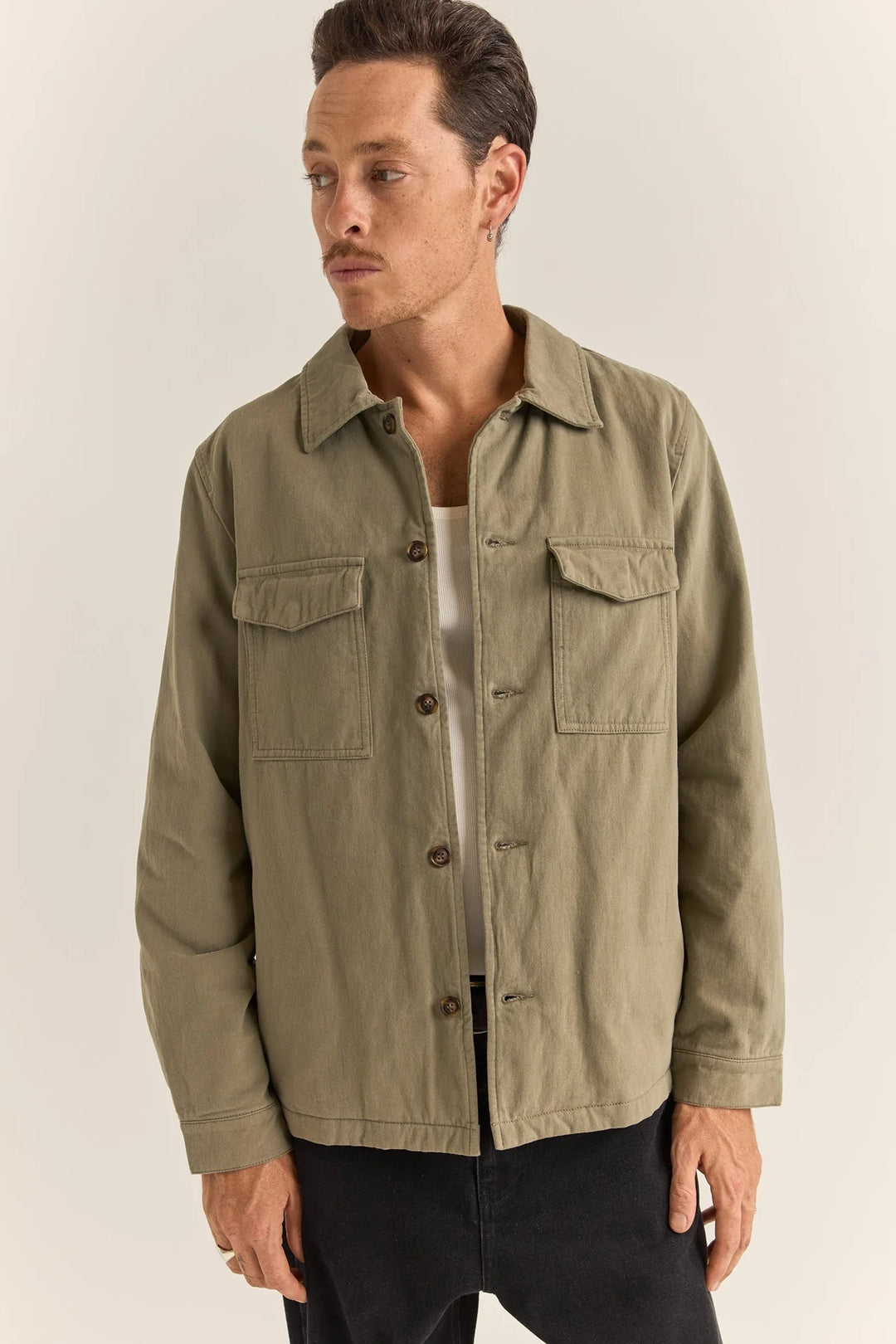 Insulated Overshirt - Fatigue