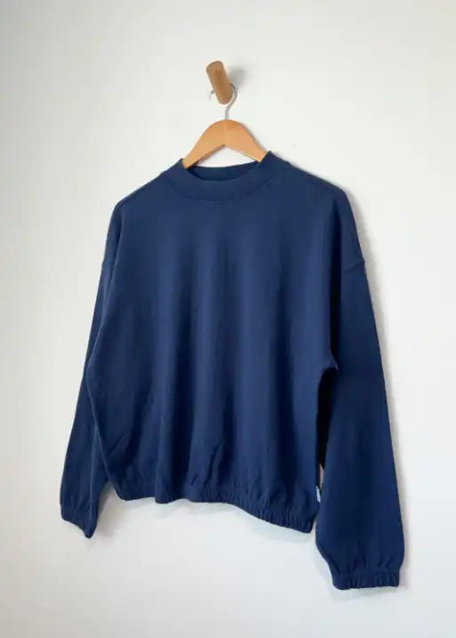 Daisy Long Sleeve Top - Midnight