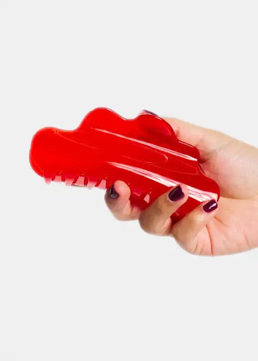 Nimbus Claw Clip - Candy Red