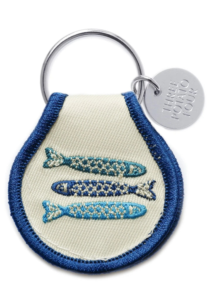 Patch Keychain - Tinned Fish