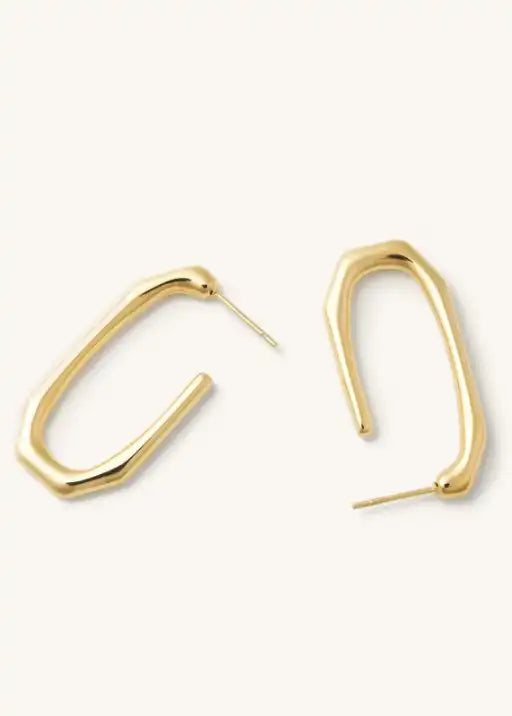 Ellie Hoops - Gold