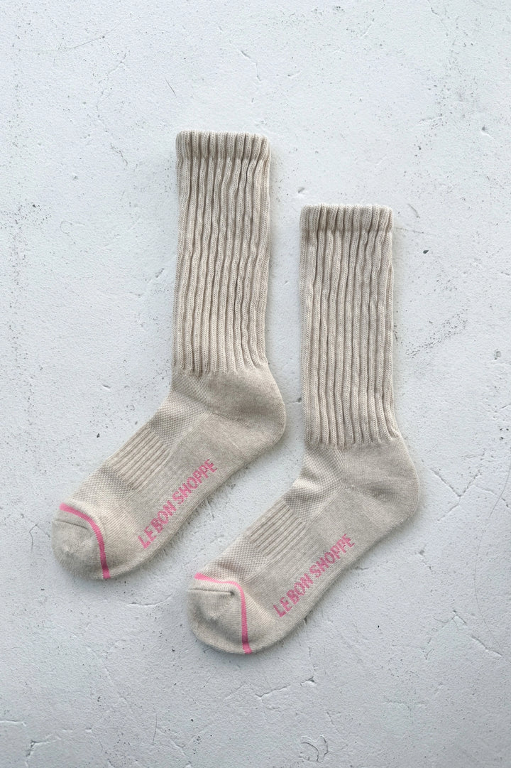 Ballet Socks - Oatmeal