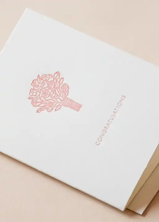 Congratulations Bouquet Card