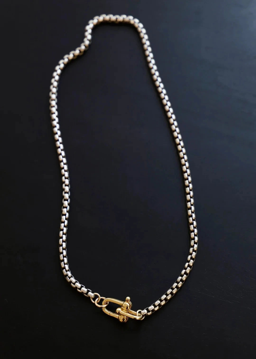 Nova Chain Necklace -Silver / Gold