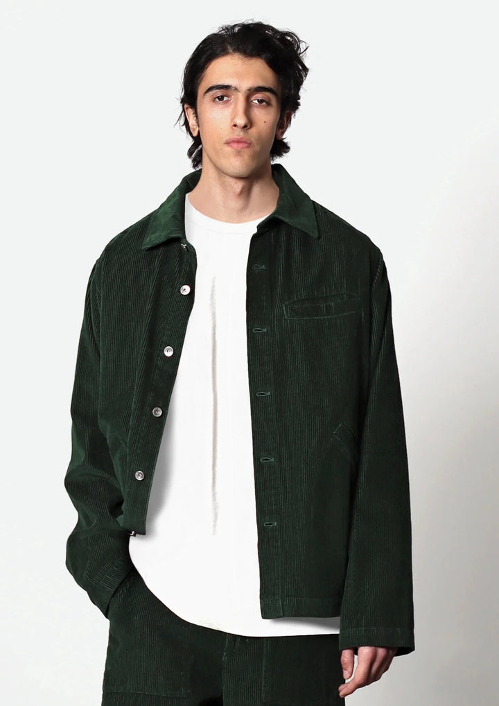 Evans OverShirt - Bottle Green