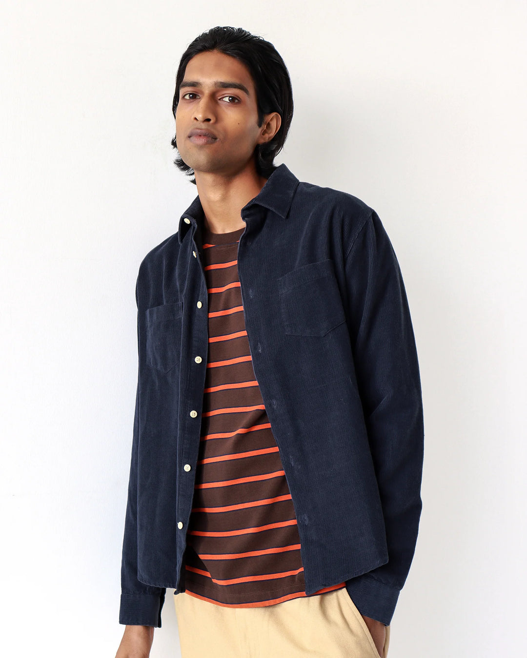 Classic Shirt - Navy Iris