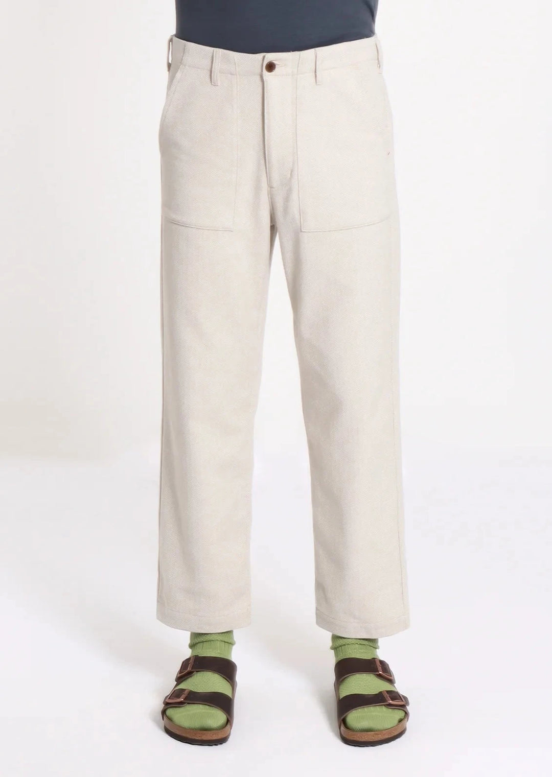 Coup Trouser - Brushed Harringbone