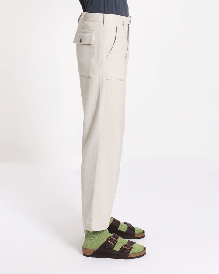 Coup Trouser - Brushed Harringbone