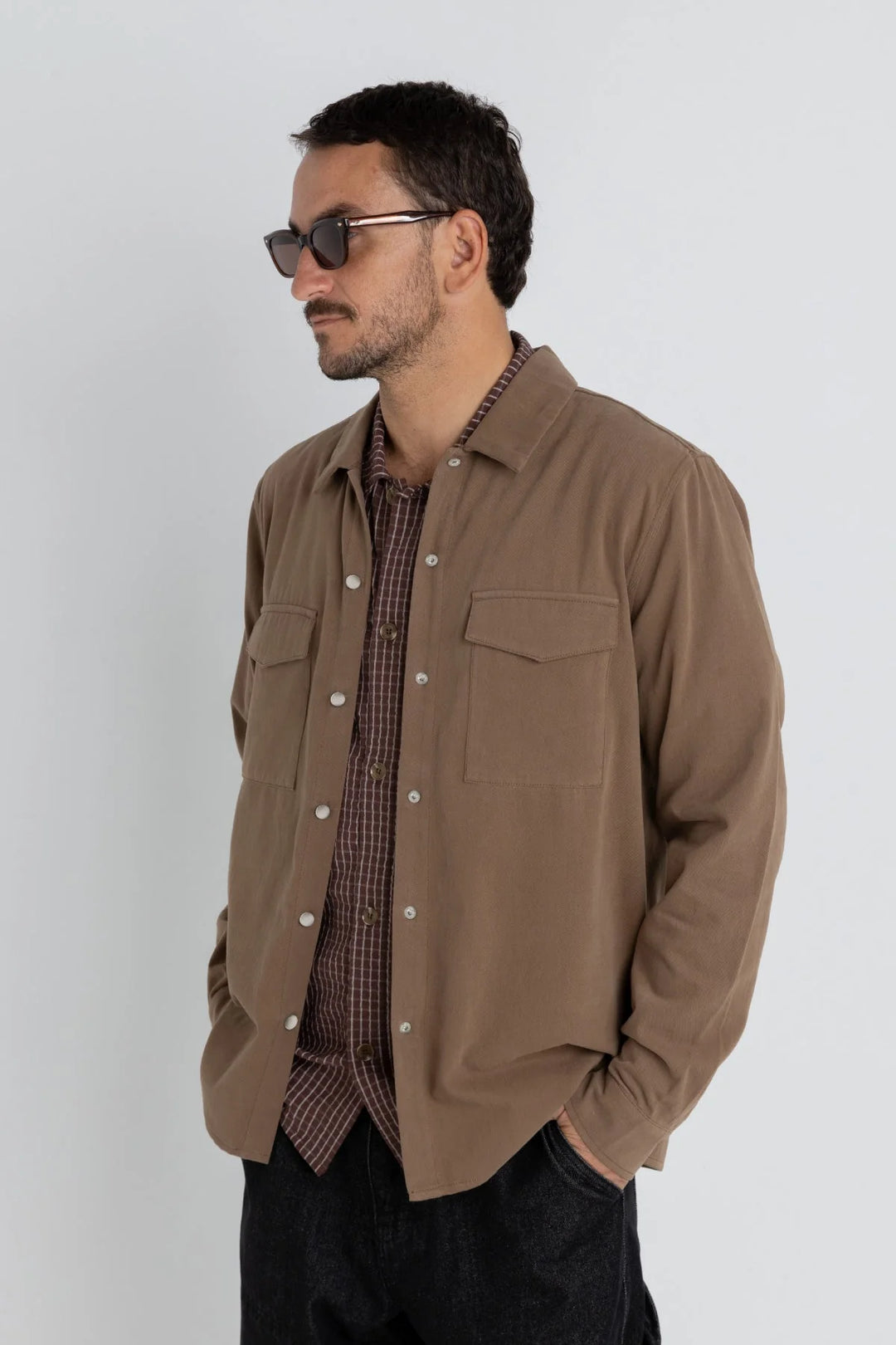 Purpose L/S Overshirt - Incense