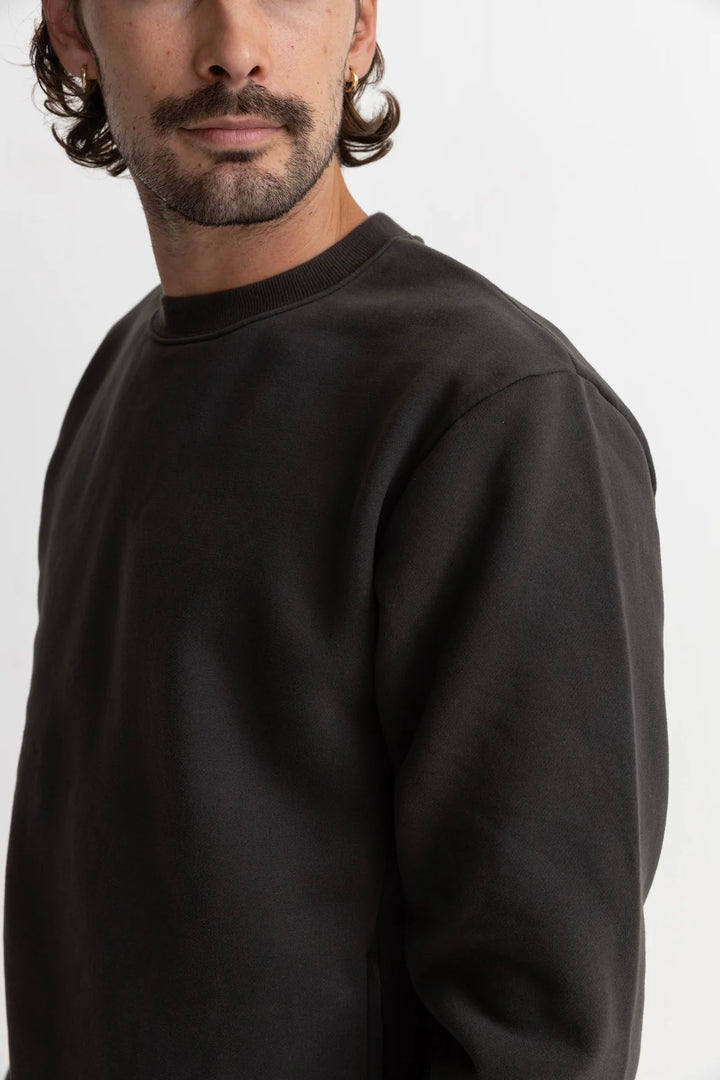 Classic Fleece Crew - Vintage Black