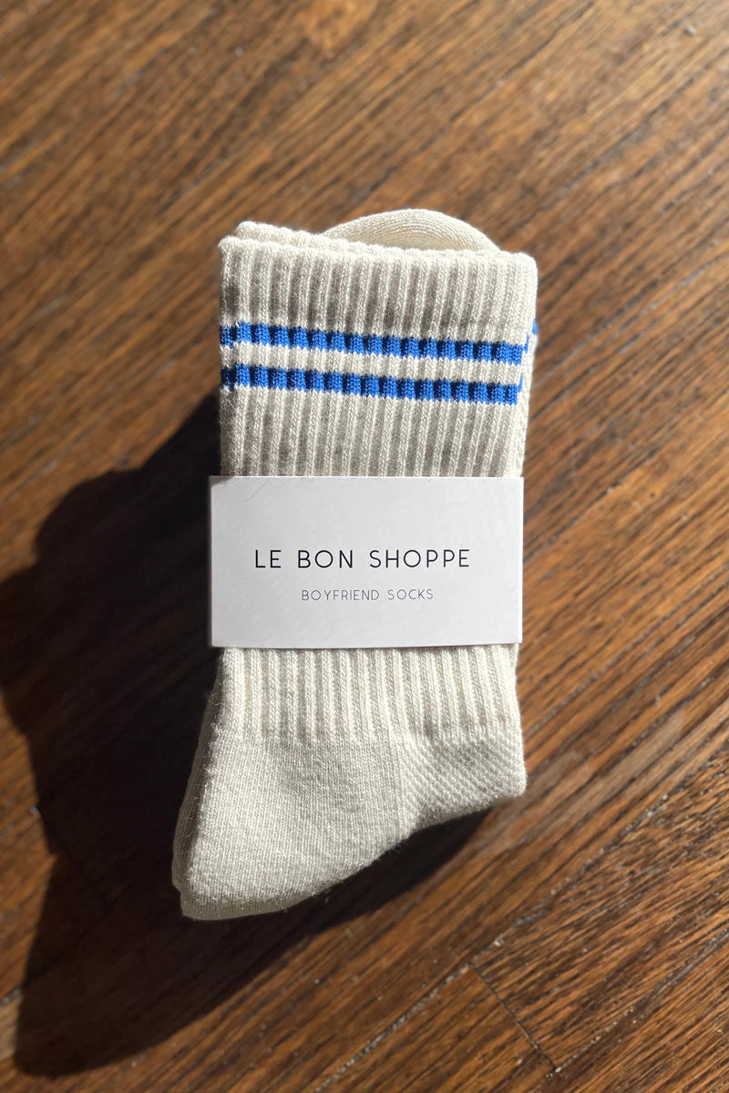 Boyfriend Socks - Ice