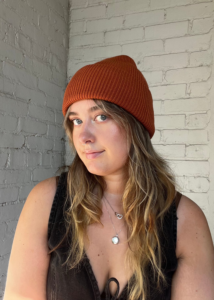 Beechfield Cuffed Beanie - Pumpkin