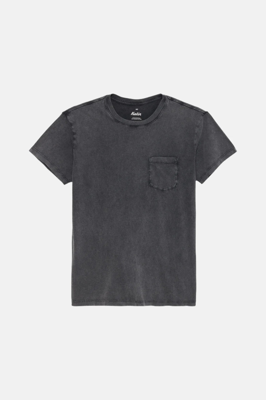 Base Tee Shirt - Black Sand Wash