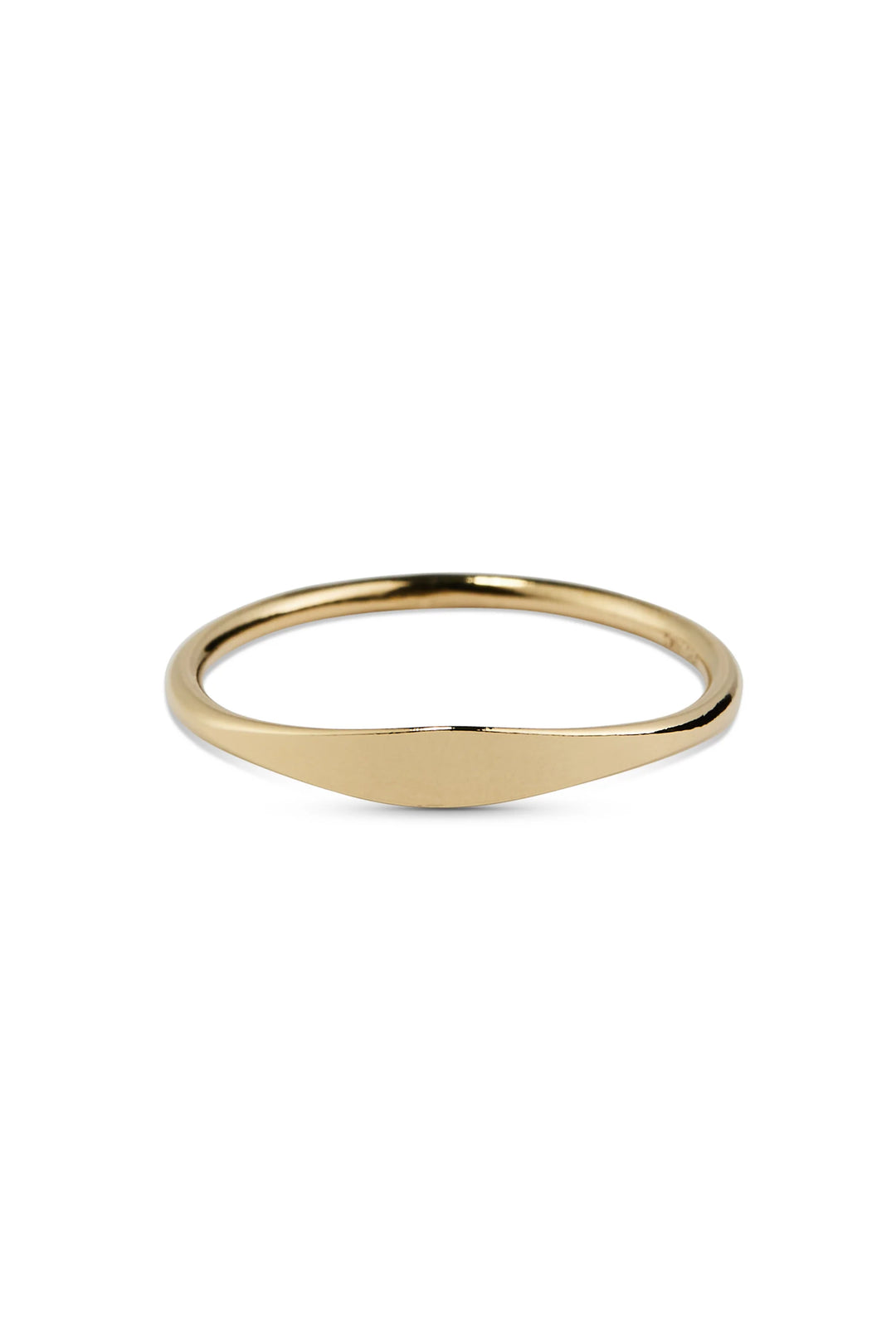 Slim Signet Ring