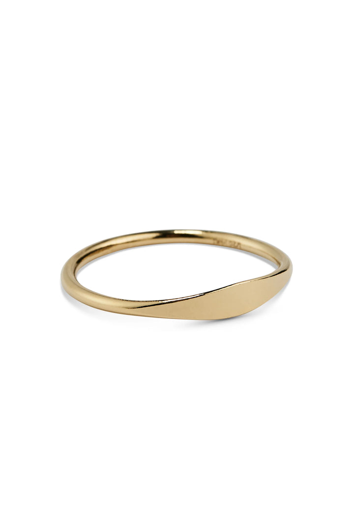 Slim Signet Ring