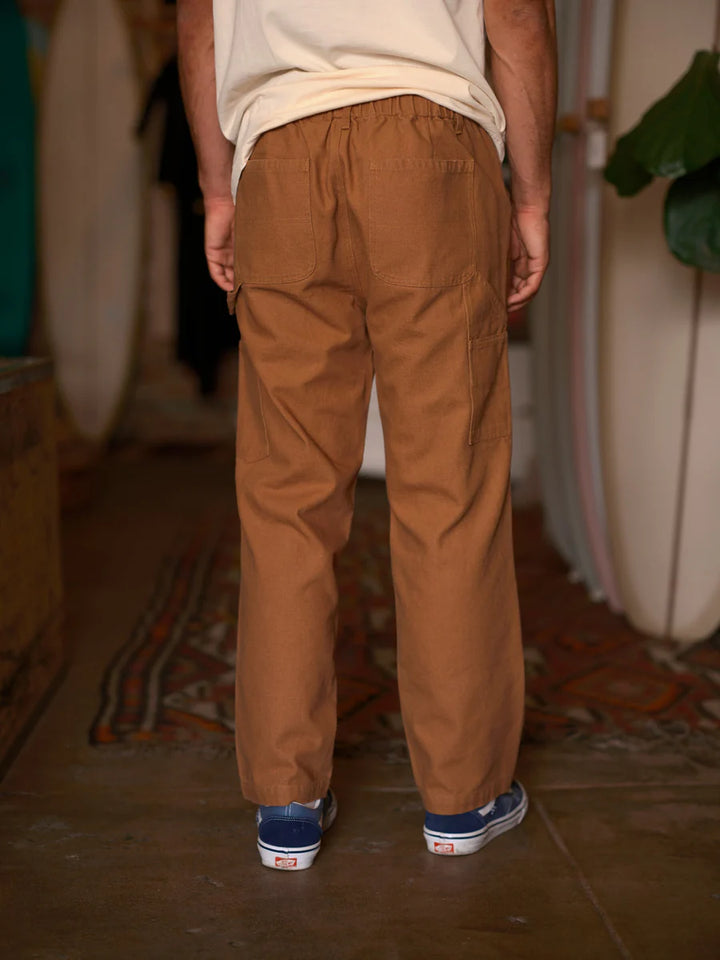 Canvas Work Pant - Almond