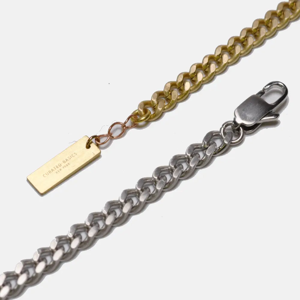 Thin Chain Bracelet - Brass