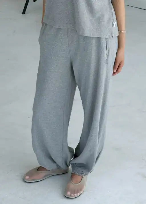 Balloon Pants - Heather Grey