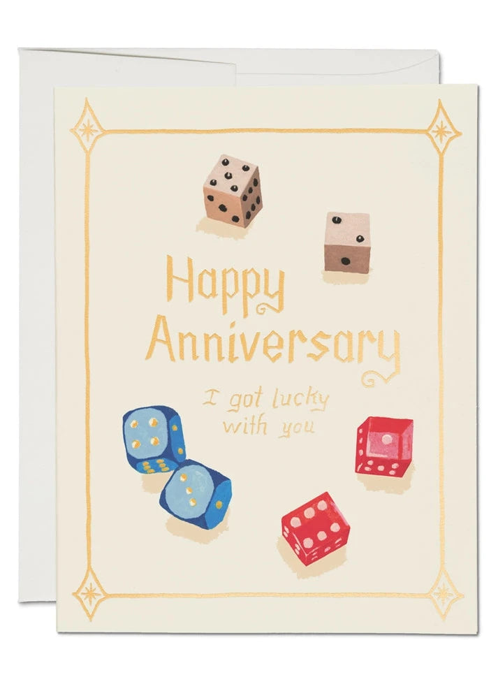 Lucky Anniversary Card