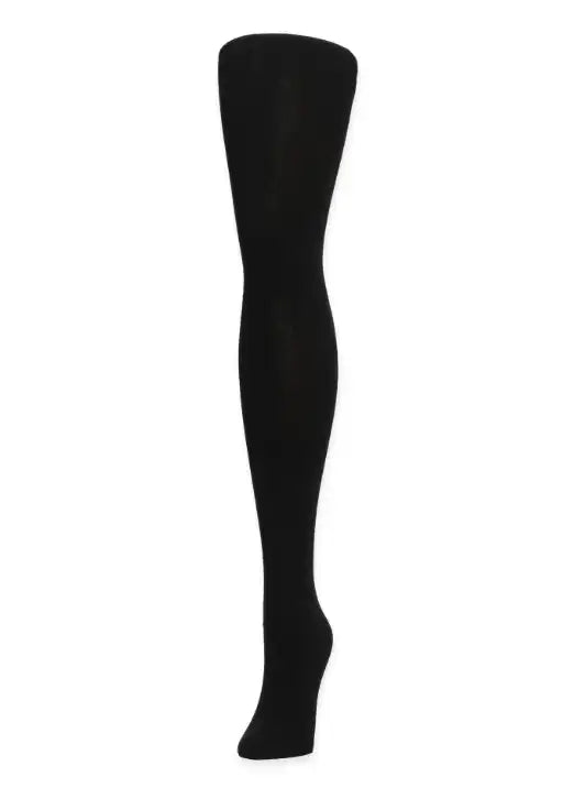 Cashmere Sweater Tights - Black