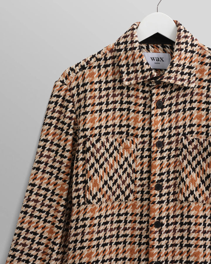 Whiting Overshirt - Houndstooth Weave