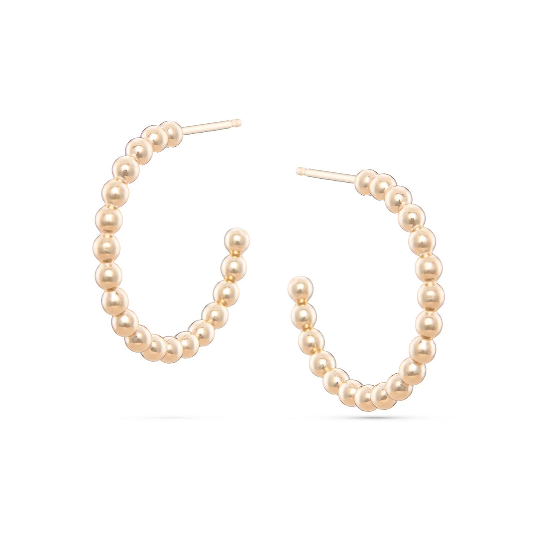 Vesper Hoops - Gold